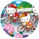 KMDR Disc vafa Hello Kitty pe bicicleta D20cm